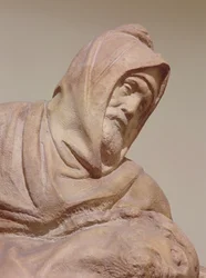 Pietà de Florence (détail)